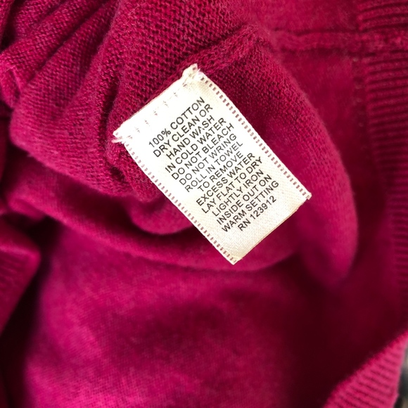 PROJECT J raspberry sweater/100%cotton - Picture 3 of 7